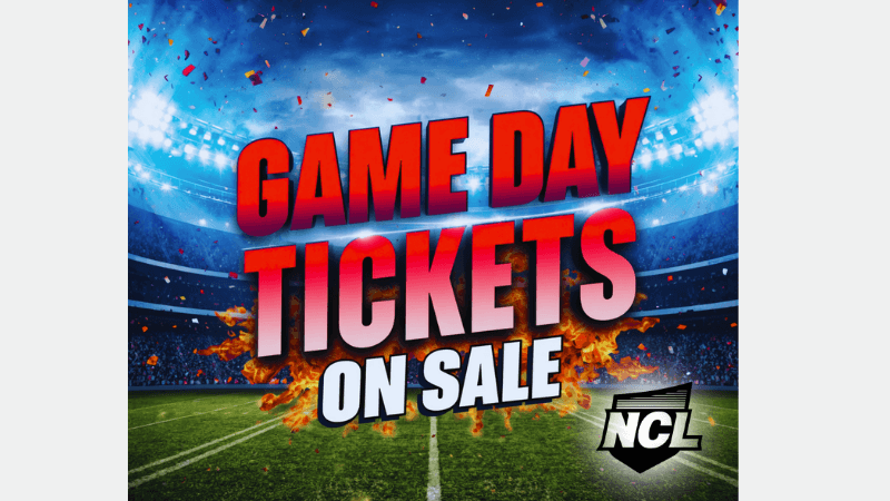 Tickets For NCL Year 5 are LIVE!